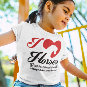 I Love/Heart Horses T-shirt