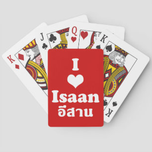 I Love (Heart) Isaan Speelkaarten