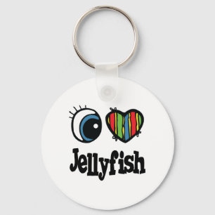 I Love (Heart) kwallen Sleutelhanger