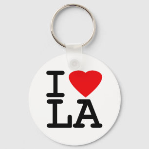 I Love Heart LA Sleutelhanger