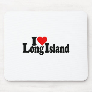 I Love Heart Long Island beroemd gemaakt door 1 Muismat