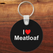 I Love (Heart) Meatloaf Sleutelhanger (Voorkant)