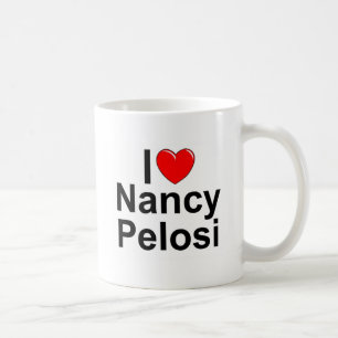I Love (Heart) Nancy Pelosi Koffiemok