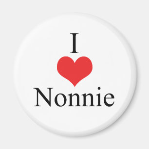 I Love (Heart) Nonnie Magneet