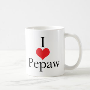 I Love (Heart) Pepaw Koffiemok