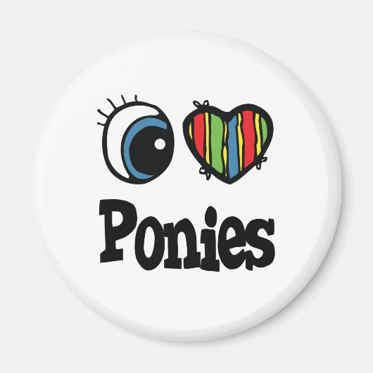 I Love (Heart) Pons Magneet (Voorkant)