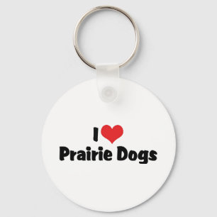 I Love Heart Prairie Dogs Sleutelhanger