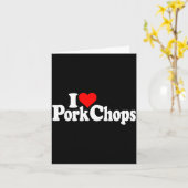 I Love Heart Rk Chops Kaart (Gele Bloem)