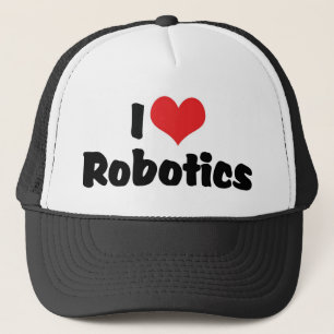 I Love Heart Robotics - Robot Lover Trucker Pet