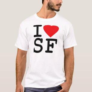 I Love Heart San Francisco T-shirt