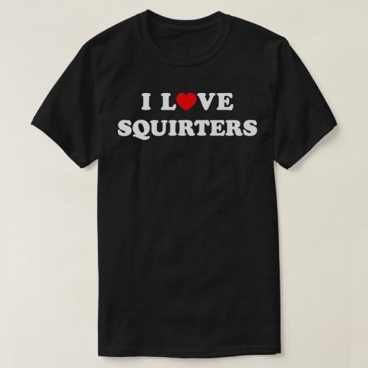I Love Heart Squirters T-shirt (Design voorkant)