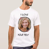 I Love Heart T-Shirt (Voorkant)
