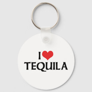 I Love Heart Tequila Sleutelhanger
