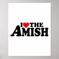 I Love Heart The Amish beroemd gemaakt door 1