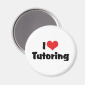 I Love Heart Tutoring Magneet (Voorkant / Achterkant)