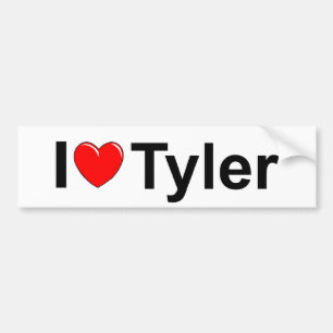 I Love (Heart) Tyler Bumpersticker