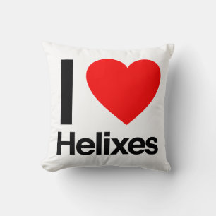 i love helixes kussen