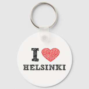 I Love Helsinki Sleutelhanger