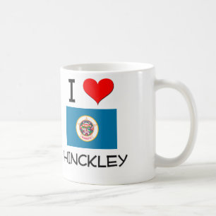 I Love Hinckley Minnesota Koffiemok