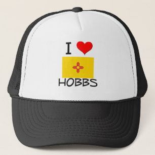 .I Love Hobbs New Mexico Trucker Pet