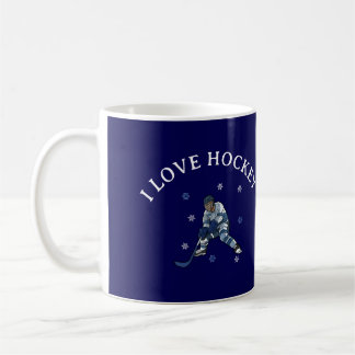 I Love Hockey Mug – Sport Lover Mug Koffiemok