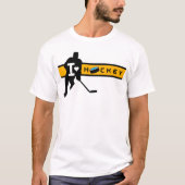 I Love Hockey T-Shirt 2 (Devant)