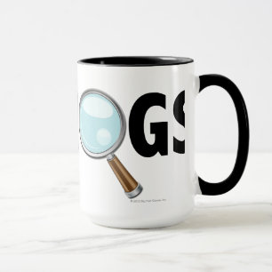 I Love Hogs Red/Black Mok