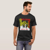 I Love Hoodoo Design Gurus Funny Music Roc T-shirt (Voorkant volledig)