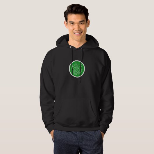 I Love Hops (Hopman) Hoodie (Voorkant volledig)