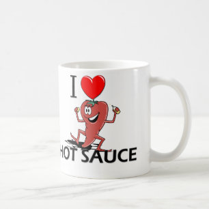 I Love Hot Sauce Koffiemok
