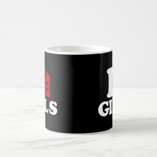 I Love Hotel Girls Koffiemok (Center)