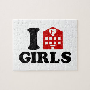 I Love Hotel Girls Legpuzzel