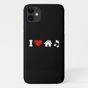 I Love House Music iPhone 11 Hoesje