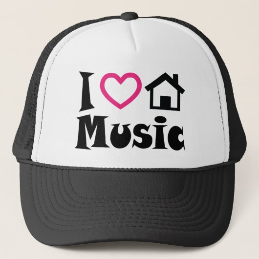 I Love House Music Pet (Voorkant)
