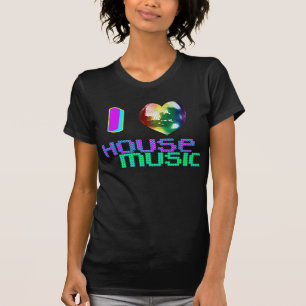 I Love House Music T-shirt