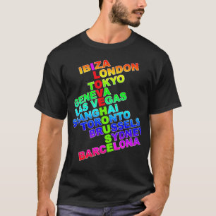 I Love House Worldwide T-shirt