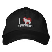 I Love Hovawarts Casquette brodé (foncé) (Devant)
