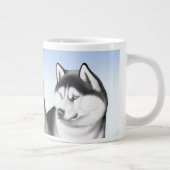 I Love Husky Dogs Jumbo Mug (Droite)