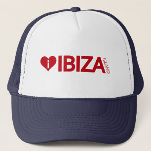 I Love Ibiza Island Original Authentic souvenirs. Trucker Pet