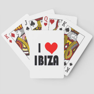 I Love Ibiza playcards Speelkaarten