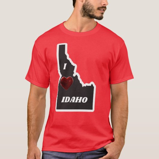 I love Idaho 1 T-shirt (Voorkant)