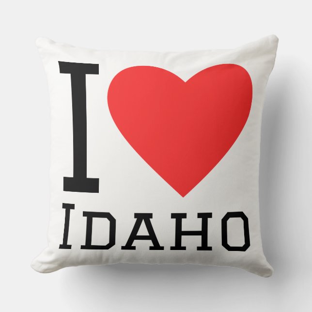 I love Idaho  Kussen (Voorkant)