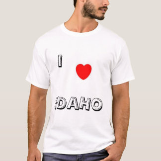I Love Idaho T-shirt