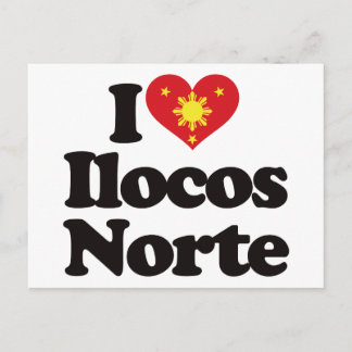 I Love Ilocos Norte Briefkaart