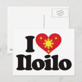 I Love Iloilo Briefkaart (Voorkant / Achterkant)
