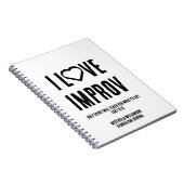 I LOVE IMPROV Christian Evangelism Journal (Côté Droit)