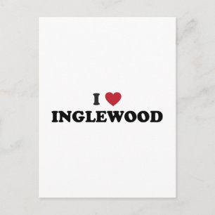 I Love Inglewood California Briefkaart