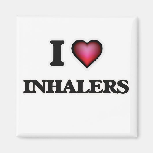 I Love Inhalers Magneet (Voorkant)