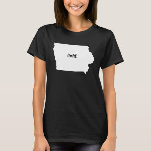 I Love Iowa Iowa Home US American State Pride T-shirt
