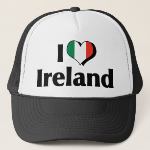 I Love Ireland Flag Trucker Pet